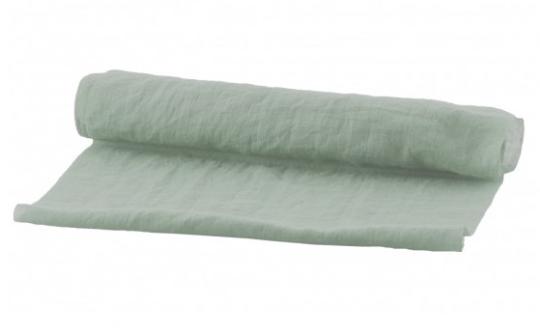 Table runner:3 m x 28 cm, green 