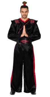 Costume Samurai: Ninja style:black 