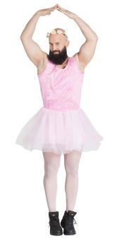 Ballett-Tänzer Herrenkostüm:rosa 