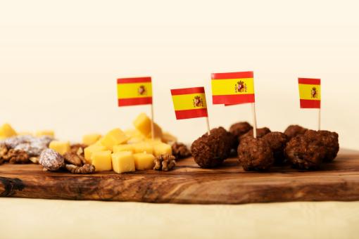 Spanien Party Pickers: Tischdekoration:50, mehrfarbig 