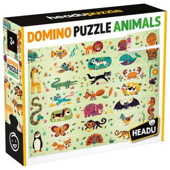 Domino Puzzle Animals 