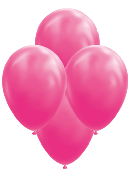 Luftballons:10 Stück, 30 cm, pink 