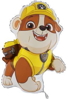 Paw Patrol Foil balloon Rubbel: Children’s party surprise:72 cm, colorful 