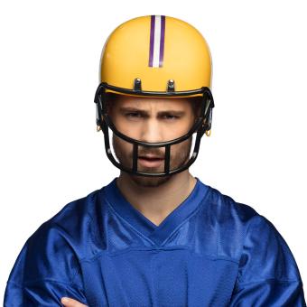 Helmet American football:yellow 