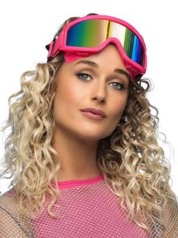 Lunettes de Ski Néon pour Fête:pink/rose 