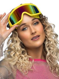 Neon-Colored Party Ski Goggles:yellow 