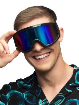 Skibrille Party schwarz:schwarz 