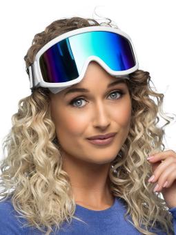 Skibrille Party weiß:weiss 