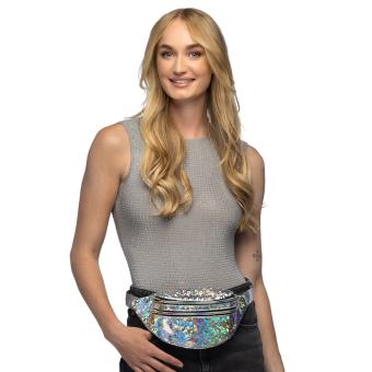 Waist bag Holodelic:silver 