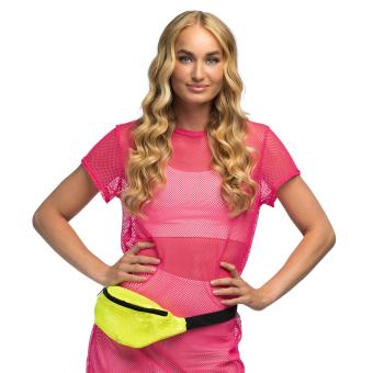Neon-colored belt bag:yellow 