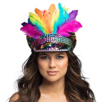 Cap Rainbow Streetparade:colorful 