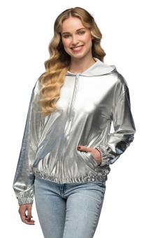Jacke Rave metallic:silber 