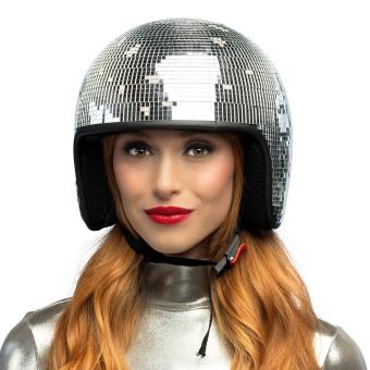 Disco Ball Helmet – Shine Bright at Every Party:silver 