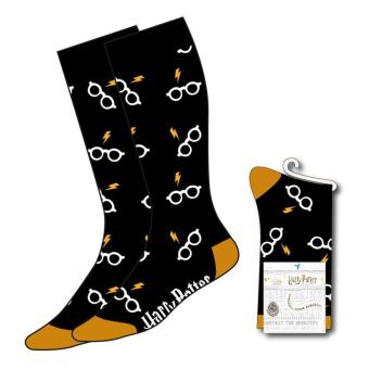 Harry Potter chaussettes Glasses & Lightning 