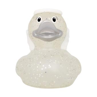 Badeente Glitzer Engel:7.5 x 8.5cm 