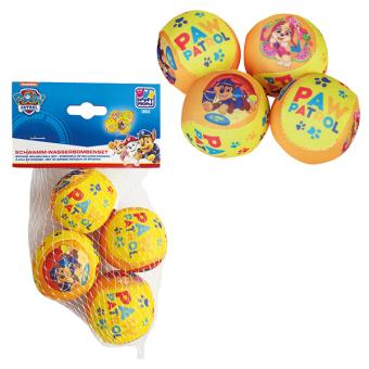 Paw Patrol Wasserbomben Set:4 Stück, 6.5 cm 