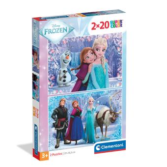 Puzzle Frozen 2, 2x20 teilig:27 x18 cm 