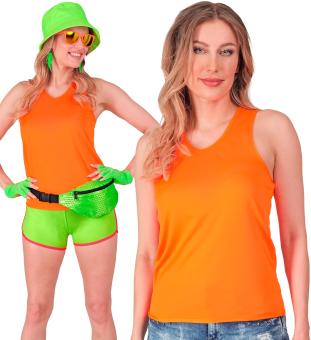 Tank Top neonfarbig:orange 