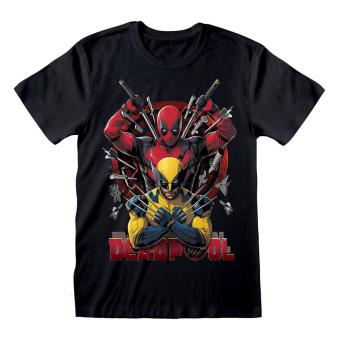 Deadpool T-Shirt Deadpool & Wolverine Weapons:verschiedenen Gr??en erh?ltlich 