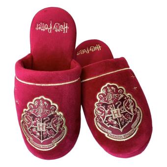 Harry Potter pantoufles Pudlard Gold on Burgundy:EU 38-43 