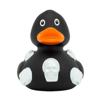 Rubber duck 3D skull:7.5 x 8.5cm 