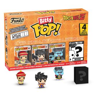 Dragon Ball pack 4 figurines Bitty POP! Vinyl Series 1:2.5 cm 