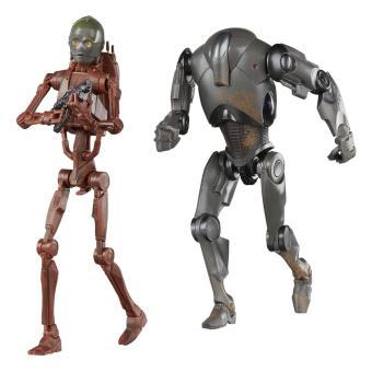 Star Wars Episode II Black Series Action Figure 2-Pack C-3PO (B1 Battle Droid Body) & Super Battle Droid:2 Item, 15 cm 