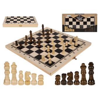 Wooden Chess Set:34 x 34 cm 