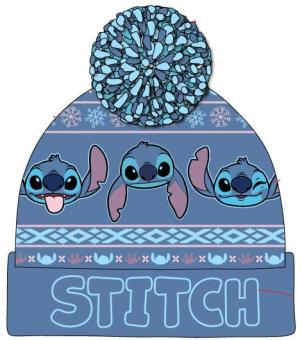 Lilo & Stitch Pom-Pom Beanie Dark Blue 