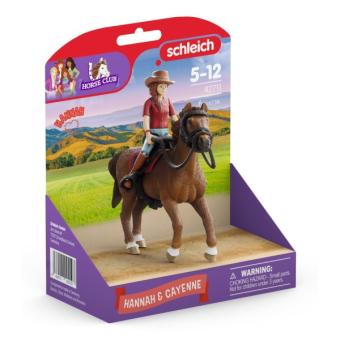 Schleich: HORSE CLUB Hannah & Cayenne 