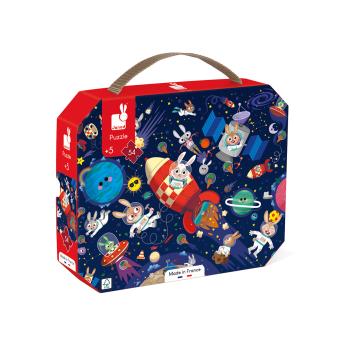 Puzzle aventure spatiale en coffret:40 x 50 cm 