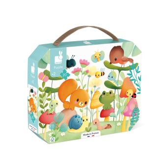 Puzzle meine Freunde im Garten:40 x 50 cm 