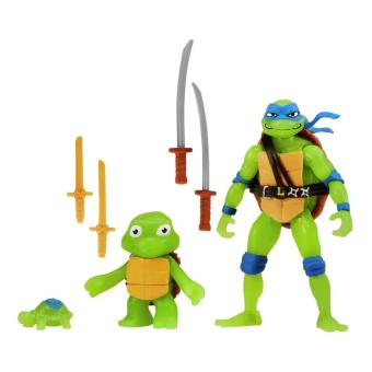 Teenage Mutant Ninja Turtles Mutant Mayhem Actionfiguren 3er-Pack Leonardo Evolution 