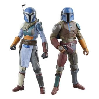 Star Wars The Mandalorian Black Series Action Figure 2-Pack Mandalorian Shriek-Hawk Trainers:15 cm 