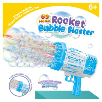 Bubble blaster:23 x 13 x 23 cm, blue 