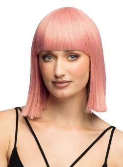Perruque Djamilla coral high quality:rose 