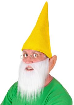 Dwarf accessory set: dwarf hat, beard, ears:yellow 