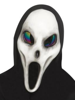 Maske Scream Alien Spawn:weiss/schwarz 