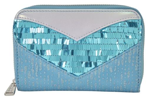 Disney by Loungefly Porte-monnaie Frozen Elsa Glitter:12 x 2.5 x 10 cm 
