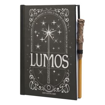 Harry Potter carnet de notes A5 Premium avec la lumière Lumos Maxima 