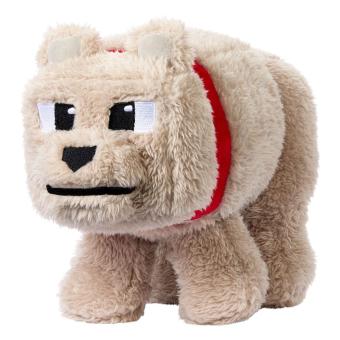 Ein Minecraft Film Plüschfigur Dennis der Wolf:20 cm 