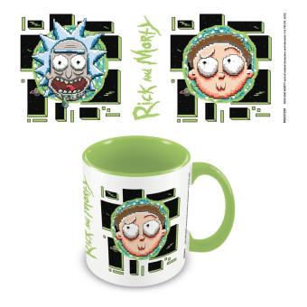 Rick and Morty Mug Pixel Breakout 