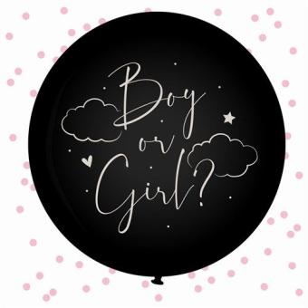 Ballon de fête Gender Reveal fille:10 pièce, 61 cm, rose 
