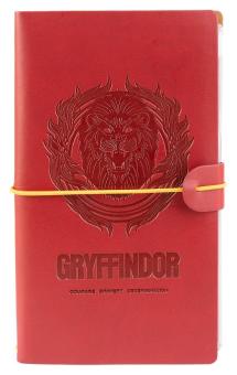 Harry Potter carnet de voyage Gryffondor:12 x 19.5 cm 