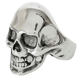 Bague tête de mort:argent 