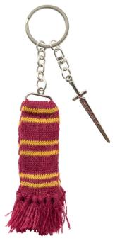 Harry Potter porte-clés Écharpe Gryffondor:4 x 15 cm 