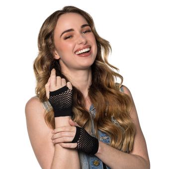 Gloves Mesh short:black 
