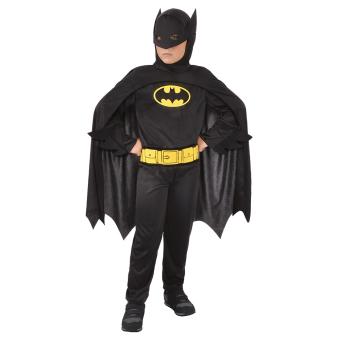 Kinderkostüm Batman:schwarz 