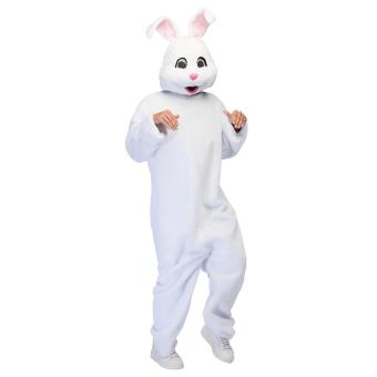 Hasen Plüschkostüm Bouncing bunny:weiss 