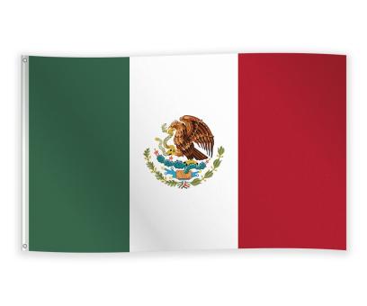 Mexiko Flagge:150 x 90 cm, mehrfarbig 